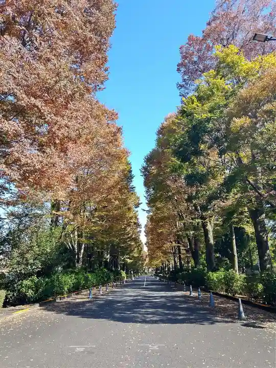 大正天皇多摩陵の周辺