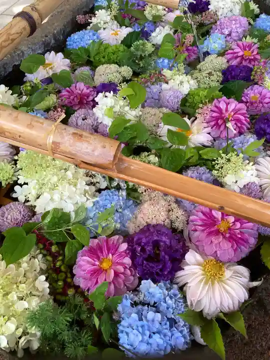 千歳神社の手水舎
