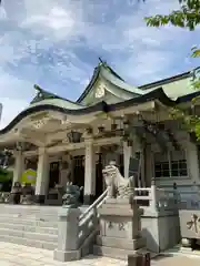 難波八阪神社の本殿