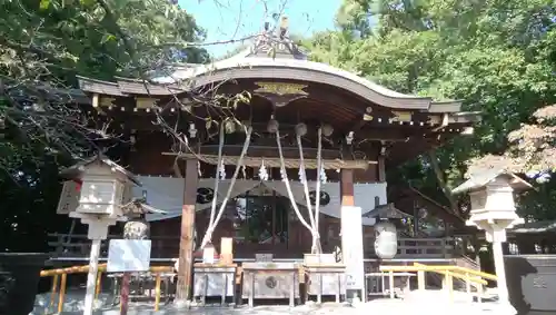 鎮守氷川神社の本殿