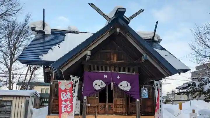 神居神社遥拝所の初詣