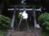 大谷八幡宮の鳥居