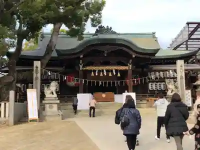石切劔箭神社の本殿・本堂