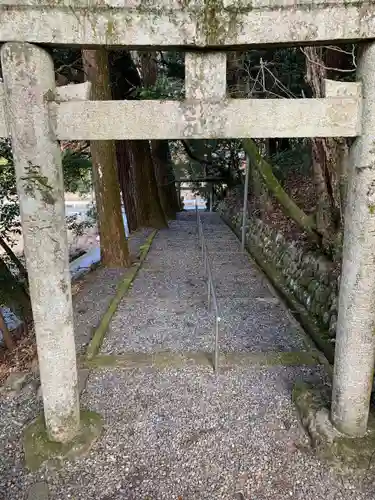 将軍神社の鳥居