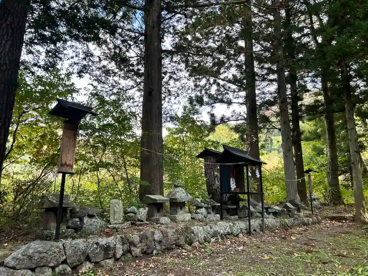 七家明神社(山家神社境内社)(長野県)