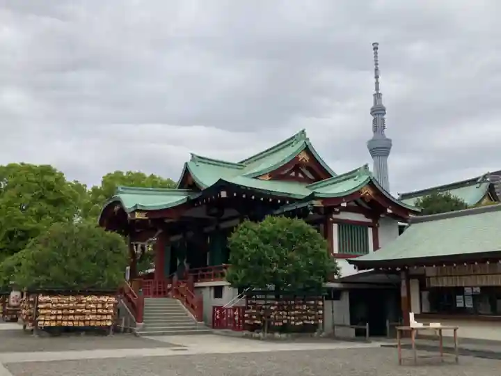 亀戸天神社の本殿・本堂