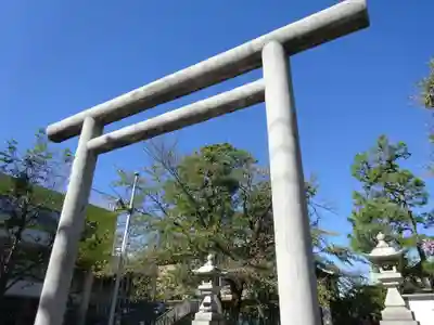 桜神宮の鳥居