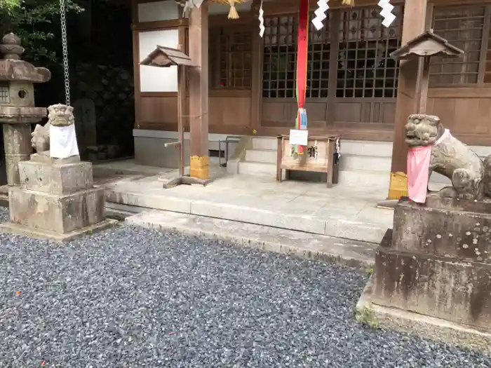 阿爲神社の本殿