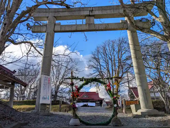釧路一之宮 厳島神社の鳥居