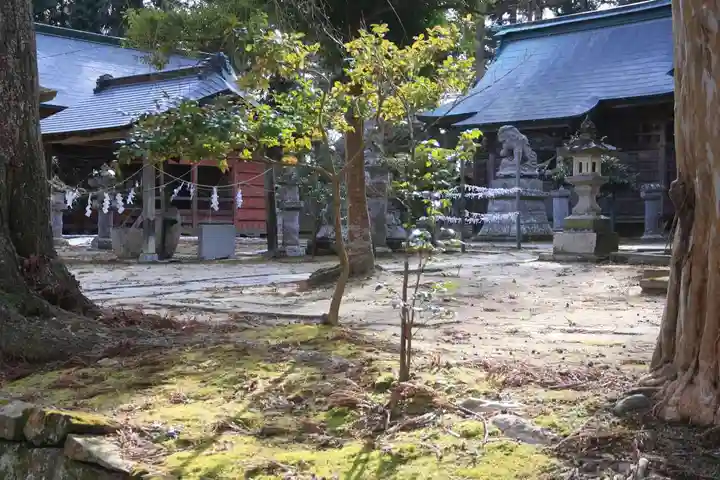 田村神社の景色
