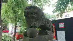 鴻神社の狛犬