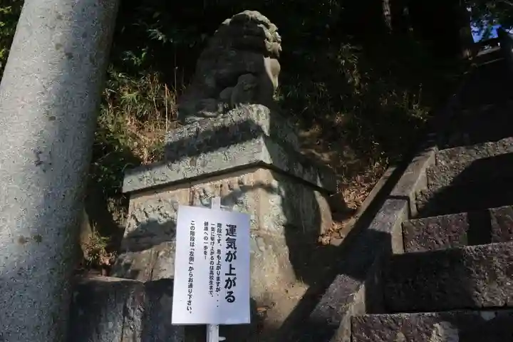 阿久津「田村神社」(郡山市阿久津町)旧社名:伊豆箱根三嶋三社の狛犬