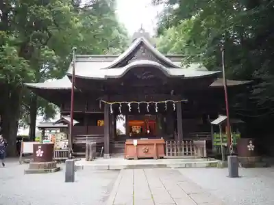 谷保天満宮の本殿・本堂