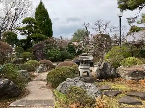 善明寺の庭園