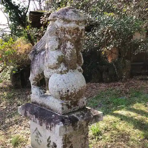 香下神社の狛犬