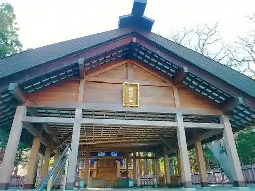 開拓神社の本殿