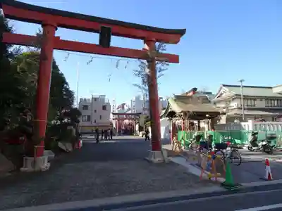 東京羽田 穴守稲荷神社の鳥居