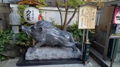 摩利支天 徳大寺の狛犬