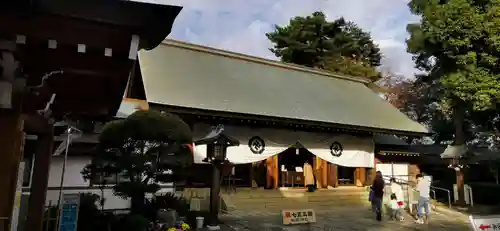 松陰神社の本殿・本堂