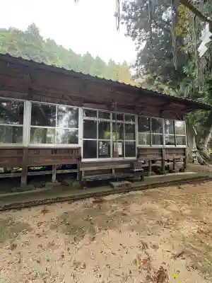 階見八幡神社の本殿・本堂