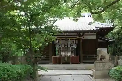 安居神社の本殿・本堂