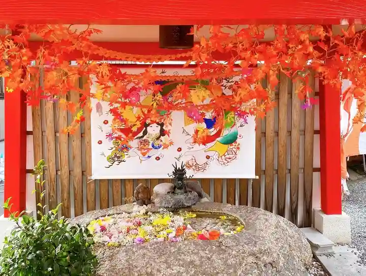 別小江神社の手水舎