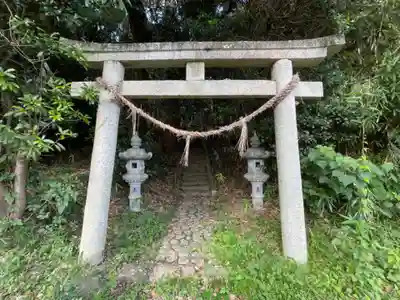 須賀神社の鳥居