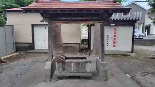 八幡宮の手水舎