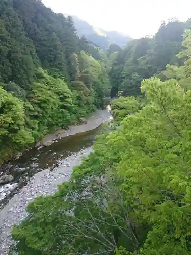 奥氷川神社の景色