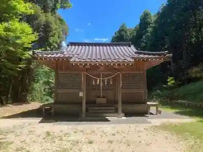 田中山大元神社の本殿