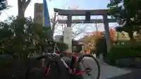 鳩森八幡神社の鳥居