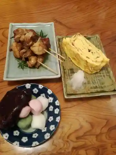 太平山神社の食事