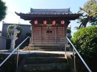 中吉田津嶋神社の本殿・本堂