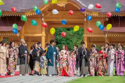 新潟縣護國神社の結婚式