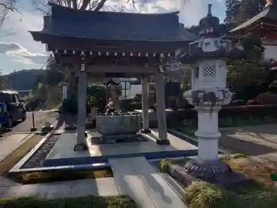 安楽寺の手水舎