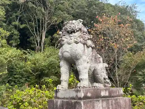 茨城縣護國神社の狛犬