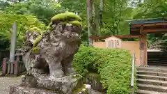 古峯神社の狛犬