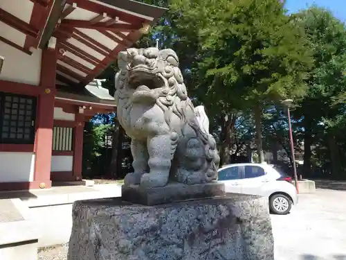 大泉氷川神社の狛犬