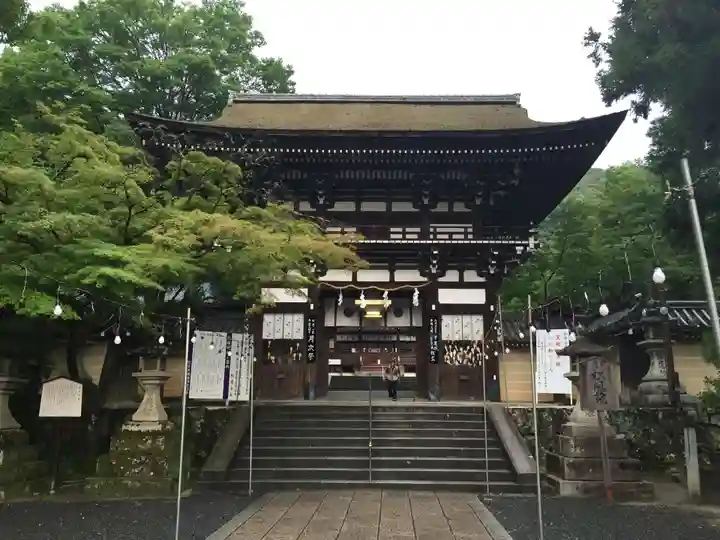 松尾大社の山門・神門