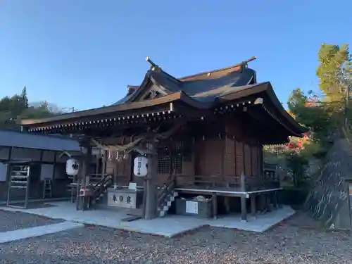 熊野三社の本殿