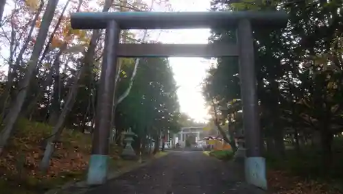 網走神社の鳥居