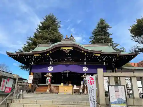 尾久八幡神社の本殿・本堂