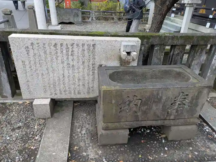 神田神社(神田明神)の手水舎