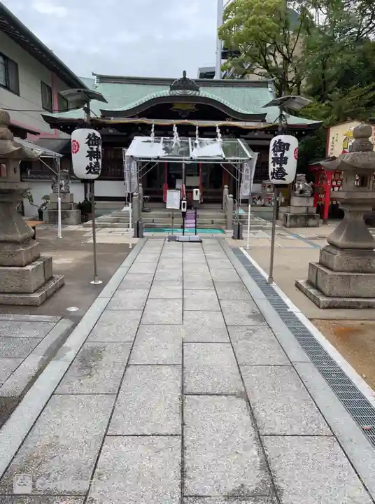 素盞嗚神社の本殿・本堂