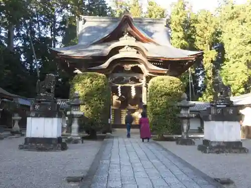 馬見岡綿向神社の本殿・本堂
