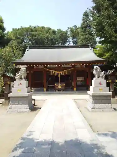 新田神社の本殿・本堂