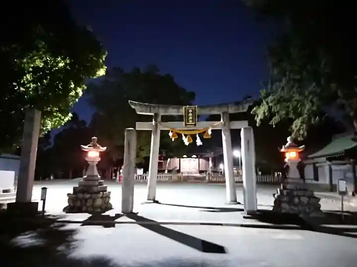 中條神社の鳥居