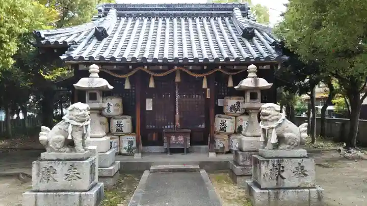 神剱神社(八尾市田井中)の本殿・本堂
