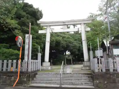 奥戸天祖神社の鳥居