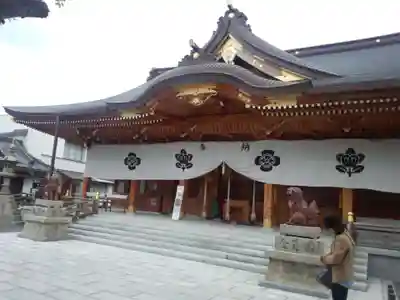 岸城神社の本殿・本堂
